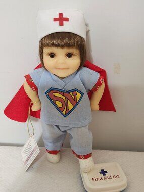 The Ashton-Drake Galleries Doll Nurse "I’m A Nurse What’s Your Superpower?"